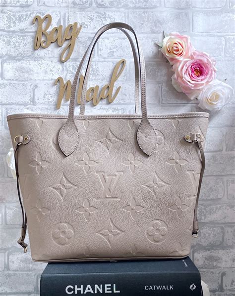 louis vuitton neverfull mm original|louis Vuitton Neverfull MM empreinte.